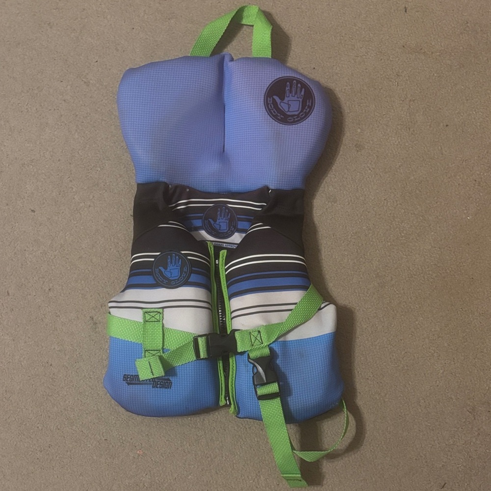 Body Glove Blue and Green Kids Life Vest